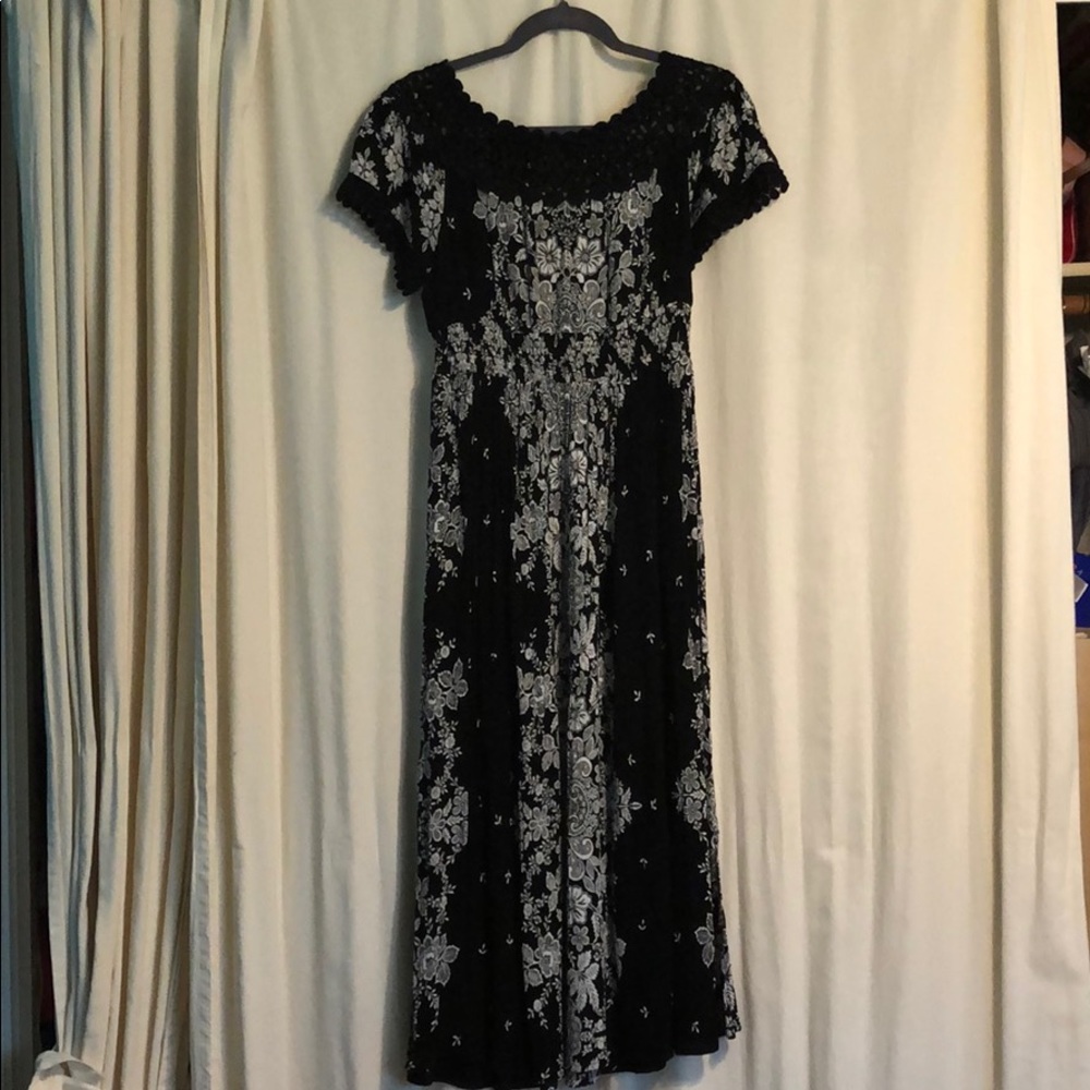 Floral maxi dress